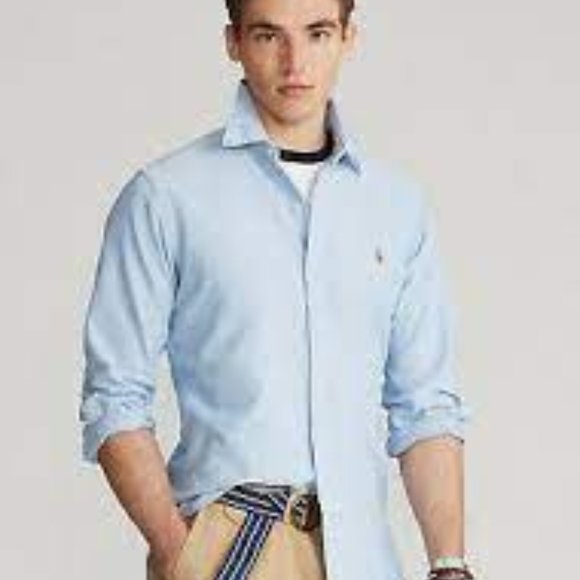 Boys Sz M Ralph Lauren Polo Plaid L/S Shirt - Picture 7 of 13